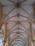Schlichte, elegante Deckenverzierung in der Jesuitenkirche